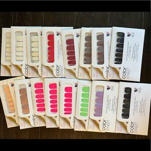 35 Color Street nail polish strips